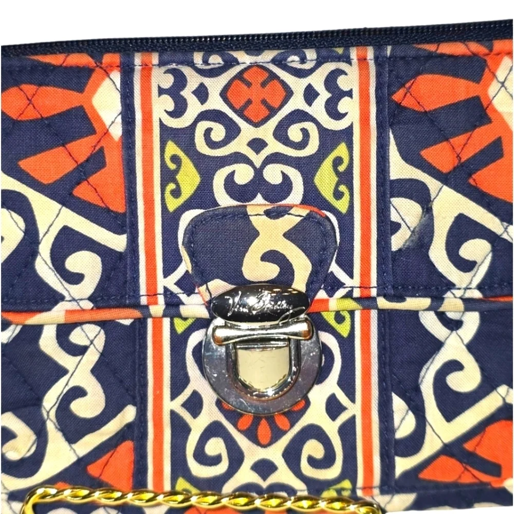 Vera Bradley Boho Eccentric Quilted Wristlet
